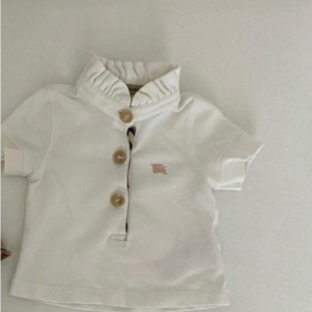 Burberry infant top 12 months great condition